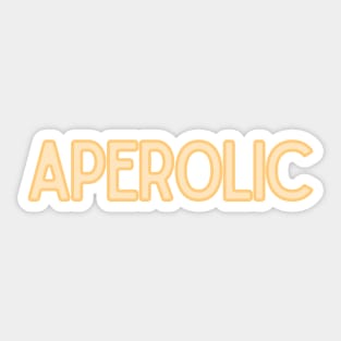 Aperolic Sticker